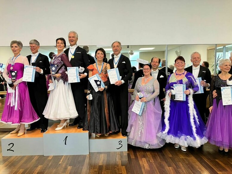 Landesmeisterschaften Standard Tanz Club RotGold Würzburg